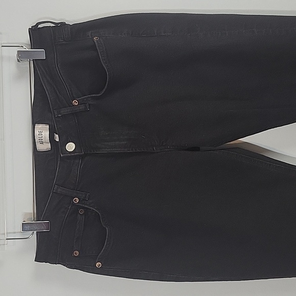 AGOLDE Black Devon Jeans 33x31 size 31 - Picture 3 of 9